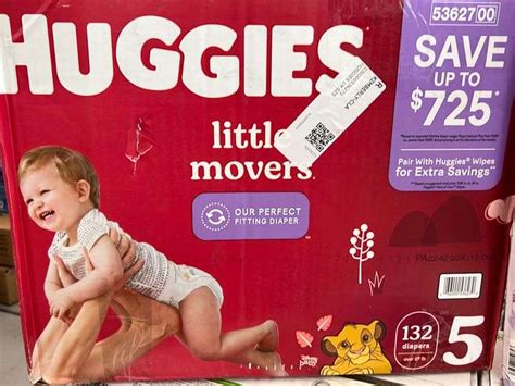 2 Boxes Of Size 5 Diapers And 2 Boxes Of Huggies Natural Care Wipes