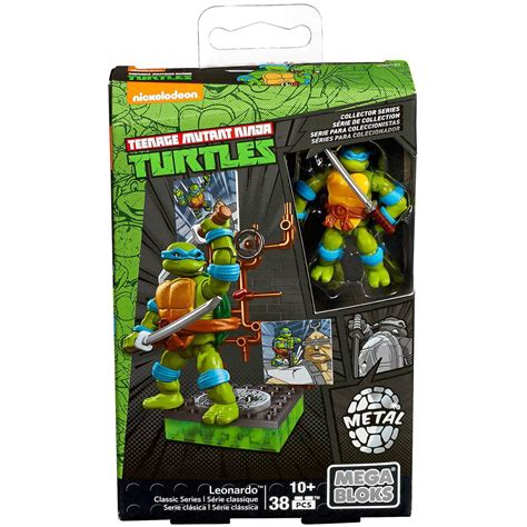 Mega Bloks Teenage Mutant Ninja Turtles Leonardo Classic Series