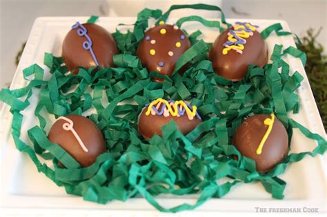 The Freshman Cook Chocolate Filled Easter Eggs