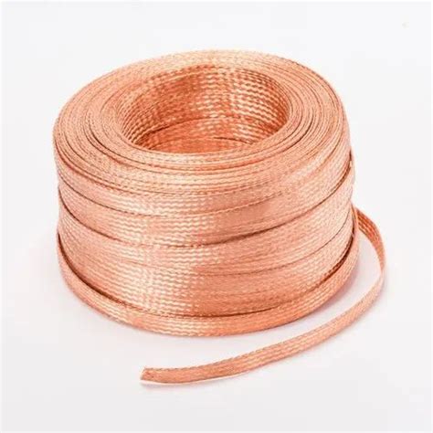 Copper Flexible Braid 5mm Copper Wire Braided Strip Manufacturer From