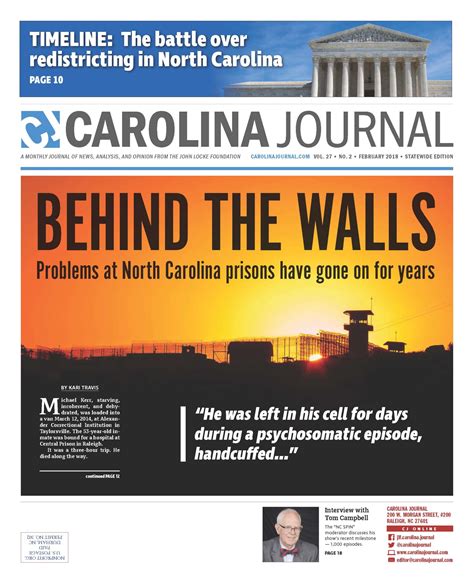 February 2018 Carolina Journal