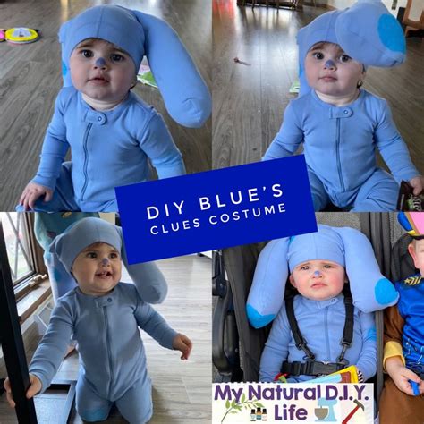 Adorable Diy Blue S Clues Costume