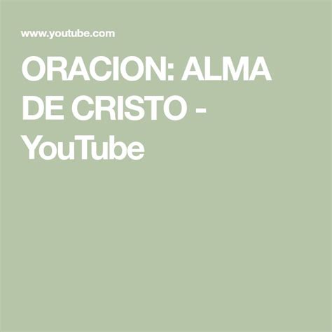 Oracion Alma De Cristo Youtube Incoming Call Lockscreen Youtube