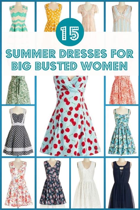 15 flattering summer dresses for a big bust and tummy that you will love gorgeous summer