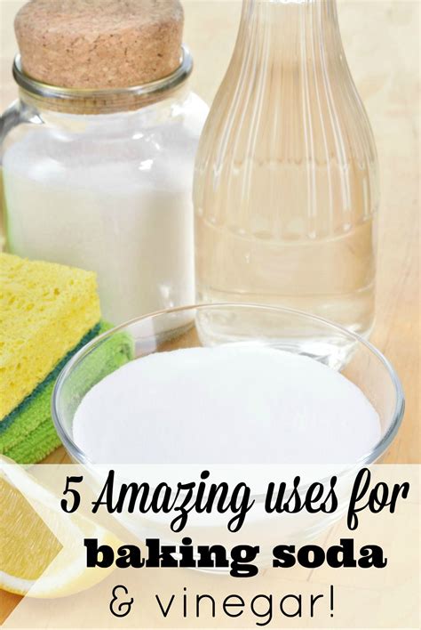 5 Amazing Uses For Baking Soda And Vinegar Cleaning Recipes House
