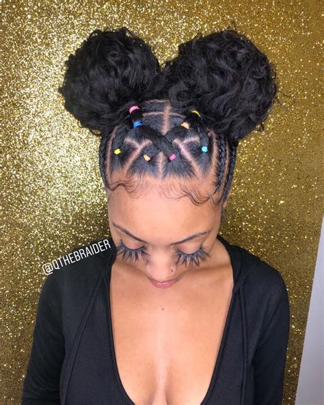 Rubber bands hairstyles on 4c &curly hair /natural hairstyles compilation ⭐this are pictures and short videos of best and beautiful. QTheBraider on Instagram: " | Natural hair styles easy ...