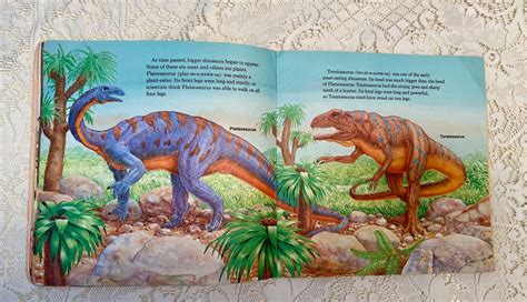 Childrens Book Dinosaurs By Peter Zallinger A Random Etsy