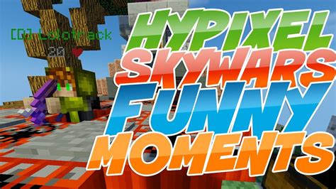 Hypixel Skywars Funny And Epic Moments Minecraft Skywars Youtube