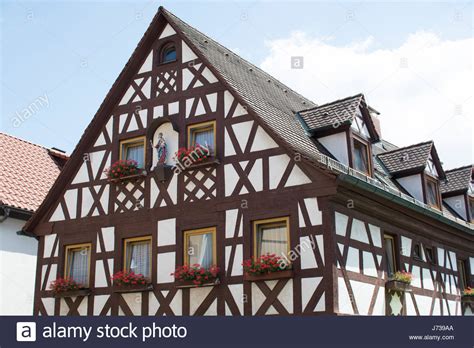 This bavarian holiday house is close to lake starnberg in upper bavaria. Cute Bavarian Tudor style houses, Germany Stock Photo - Alamy