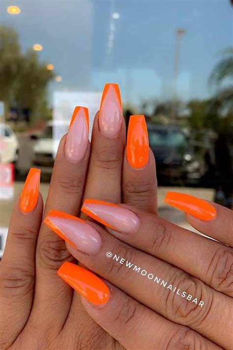 Jadore Summer Nails Orange Get Ready For The Best Summer Manicure