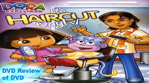 DVD Review Of Dora The Explorer It S Haircut Day YouTube
