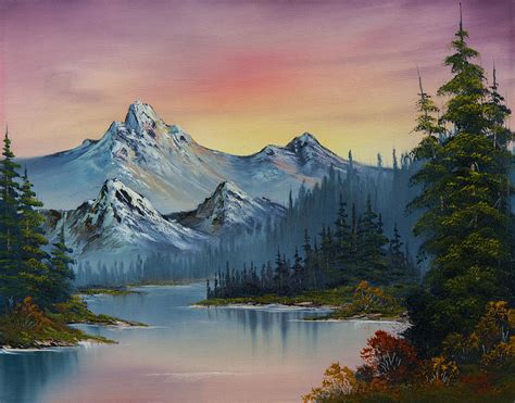 Evening Splendor Painting By C Steele