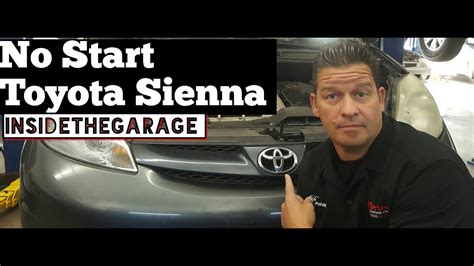 Brief shrieking sounds from either the front or rear end, for about 15 to 30 start a new toyota sienna question. My Toyota Sienna Won't Start - YouTube