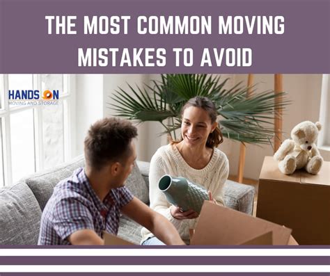 The Most Common Moving Mistakes To Avoid
