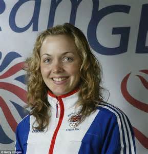 Victoria Pendleton Before The Makeover Blonde Curly With A Ruddy