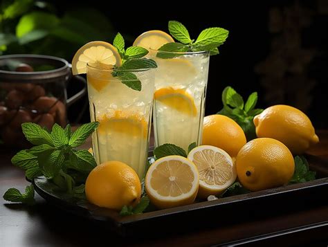 Premium Ai Image Lemonade A Classic And Timeless Summer Drink