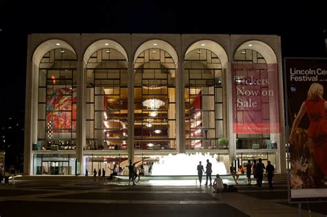 Metropolitan Opera House New York Lobby E Architect