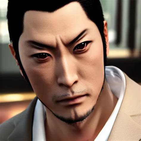 Kiryu Kazuma From The Game Yakuza 0 8 K Raytracing Stable Diffusion