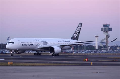 The A350 Xwb Makes Its Debut In Australia Commercial Aircraft Airbus