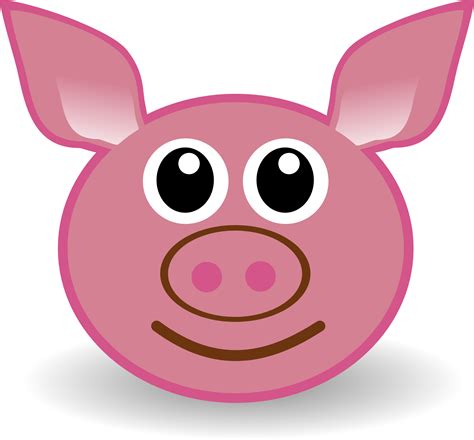 Pig Face Clip Art