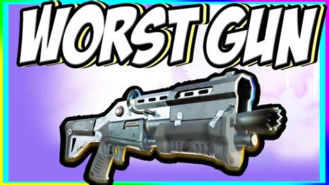 Worst Gun In Fortnite Youtube