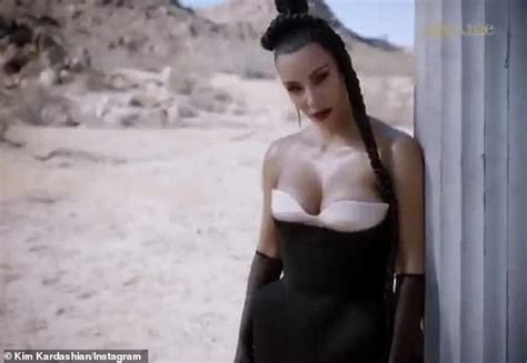 kim kardashian oozes seduction as she slips into avant garde mugler looks in video for vogue