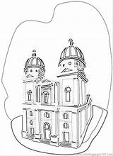 Coloring Ukrainian Church Ukraine Pages Coloringpages101 sketch template