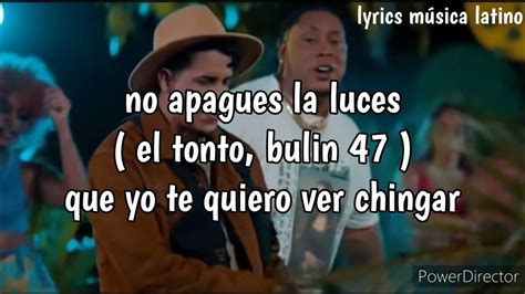 Bulin 47 And El Tonto Tu Y Yo Letra Lyrics 🇩🇴 Youtube