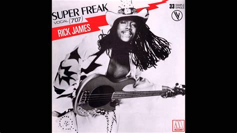 So i put (sings in a deep voice) 'she's all right'; Rick James - Super Freak Vocal - YouTube