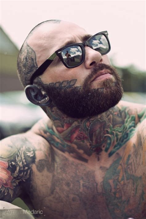 We would like to show you a description here but the site won't allow us. #tattoo #beard #glasses | beards and tattoos | Pinterest
