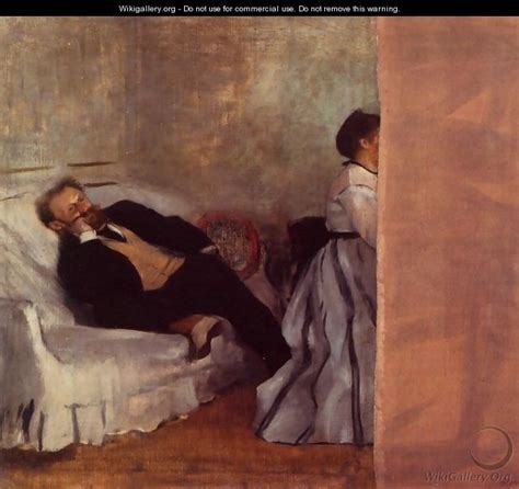 Portrait Of Edouard Manet Edgar Degas The Largest