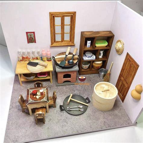 Miniature Kitchen Set Cook Real Mini Food Real Mini World