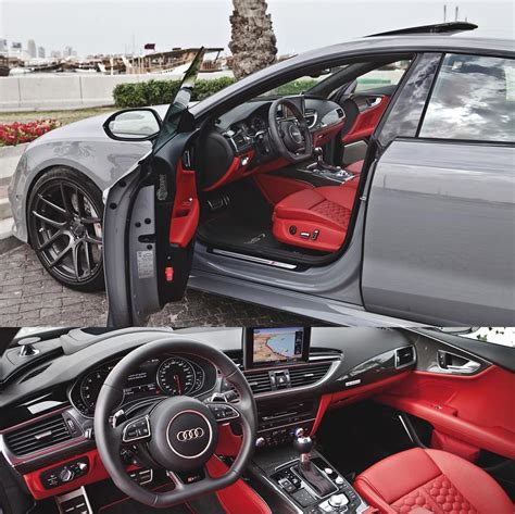 Audi Rs7 Red Interior