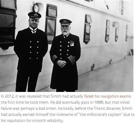 Captain Smith Fact Titanic Sinking Titanic History Rms Titanic