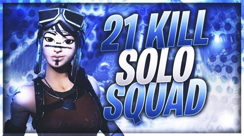 21 Kill Solo Squad Console Fortnite Youtube