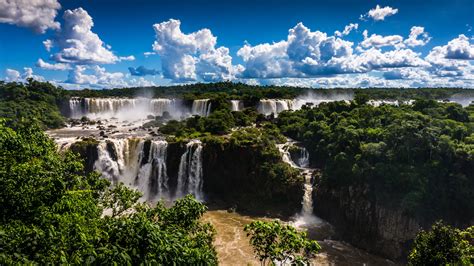 Download Wallpaper Brazilian Side Of Iguazu Falls 3840x2160