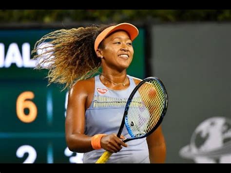 Naomi Osaka beats idol, celebrates her way - YouTube