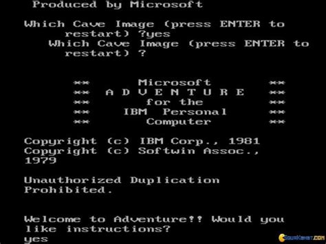 Microsoft Adventure 1981 Pc Game