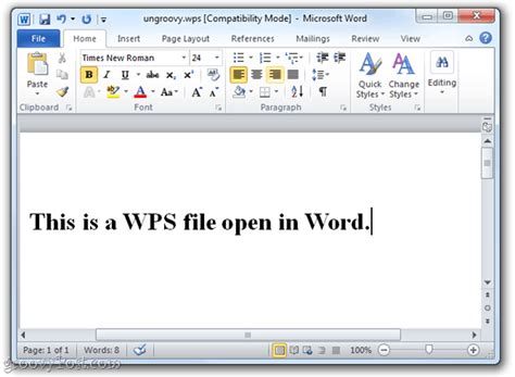 The Easy Way To Convert Microsoft Works Wps Files To Word Doc
