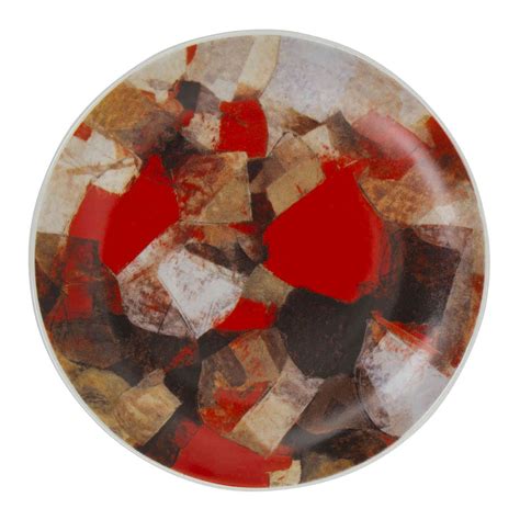 Jose Joya 19311995 A Red Talisman No 18 Ceramic Plate