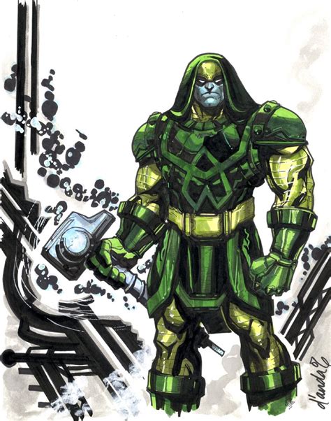 Ronan The Accuser By Carlos Danda Marvel Comics Marvel And Dc