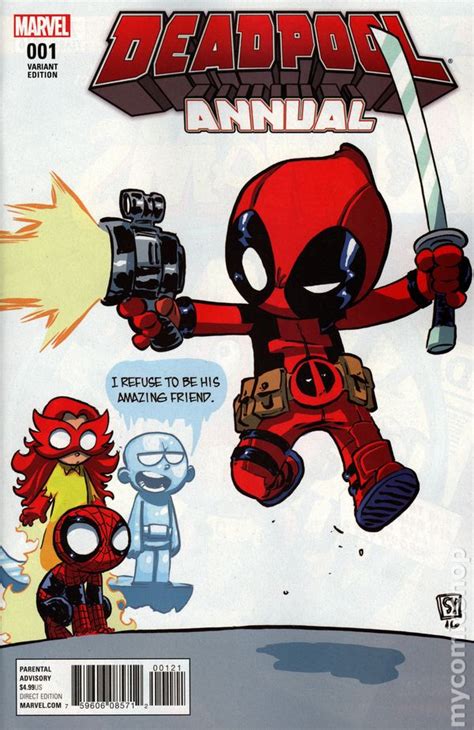 Deadpool 2015 4th Series Annual Comic Books