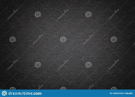 Texture Of Old Dark Black Paper Background Closeup Structure Of Dense