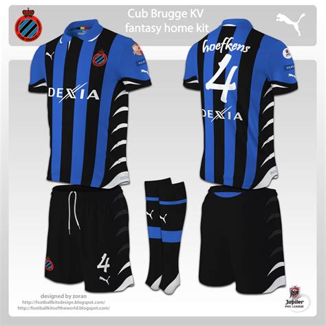 What do you think of the new belgium logo? football kits design: Club Brugge KV fantasy kits for ...