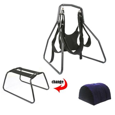weightless sex swing chair stool w pillow detachable position sex aids bouncing ebay