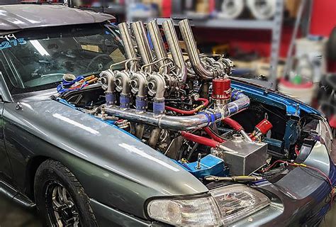 Radical Ls Powered Mustang With Eight Turbochargers