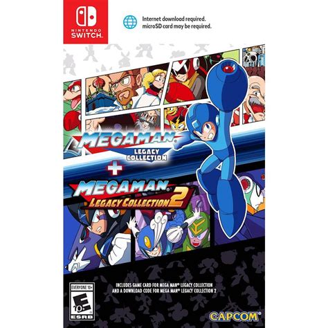 Mega Man Legacy Collection 1 And 2 Combo Pack