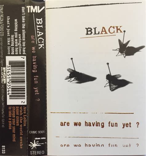 Black Are We Having Fun Yet 1993 Cassette Discogs