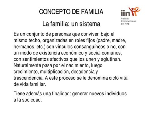 Concepto De Familia By Educación Familiar Y Ciudadana Issuu