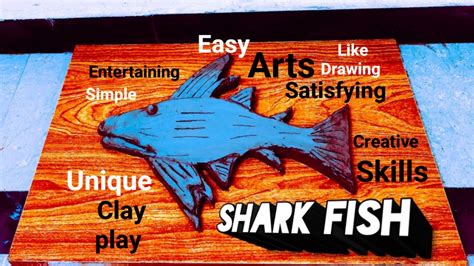 Diy Miniaturehow To Make A Shark 🦈 With Clayart Craftsclay Play
